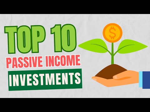 10 Easy Passive Income Investments:  That Will Make You Money While You Sleep [Video]