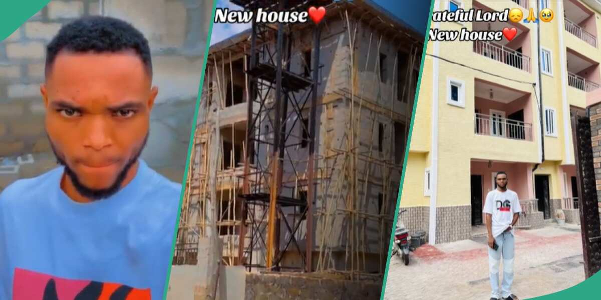 Nigerian Man Builds Many Flats for Rent, Installs Borehole, Fences His Investment [Video]