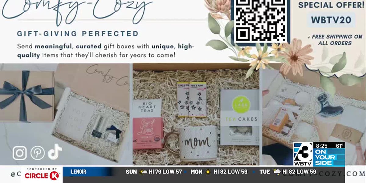 Small Business Spotlight: Comfy-Cozy offers curated gift boxes [Video]
