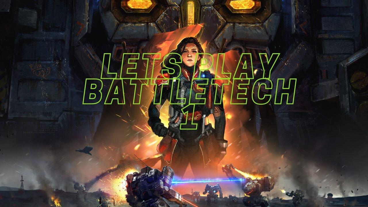 Battletech lets play campaign -no commentary- E1 [Video]