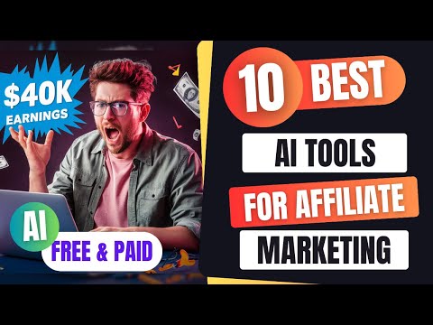 Top 10 AI Tools For Affiliate Marketing In 2024 FREE & PAID | Boost Your Strategy & Start Earning! [Video]