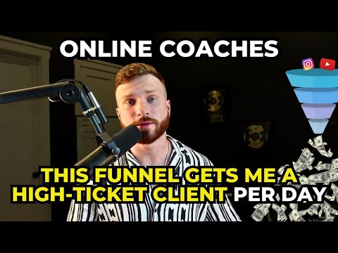 SCALE Growth Funnel for Online Coaches | How To Get Clients with ADS [Video]