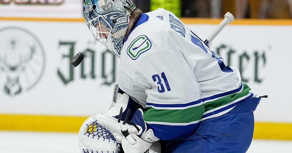 The Canucks now 3-1 this postseason with different goalie winning each game [Video]