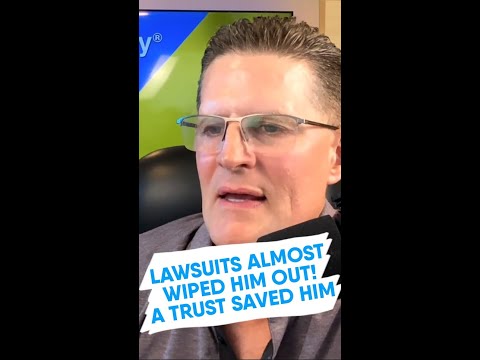 Lawsuits Almost Wiped Him Out! A Trust Saved Him [Video]