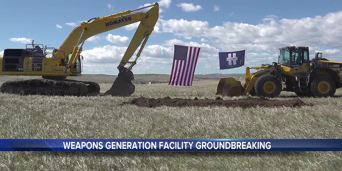 Ellsworth Air Force Bases hosts Weapons Generation Facility groundbreaking, with focus on expansion [Video]