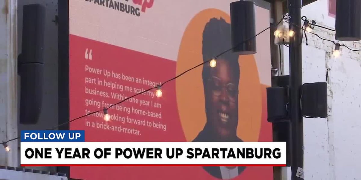 Power Up Spartanburg celebrates one year, launches new resources for business owners [Video]
