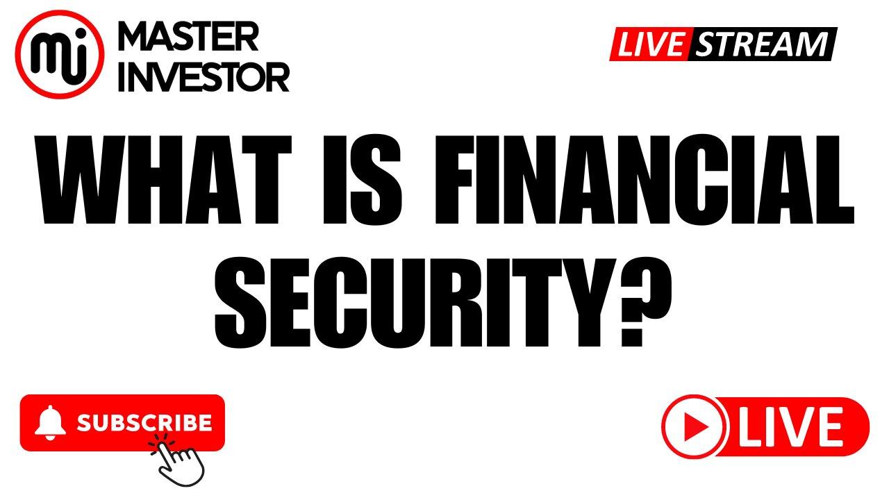 What Truly Brings Financial Security? | Sound [Video]