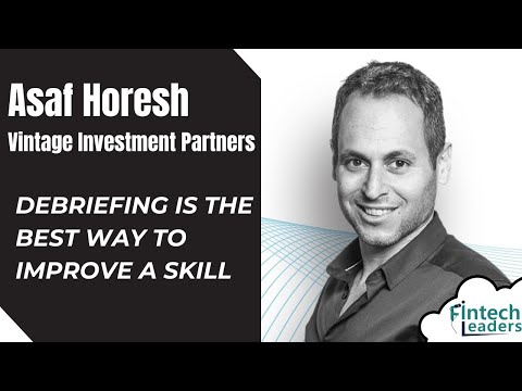 Debriefing is the Best Way to Improve a Skill – Asaf Horesh, Vintage Investment Partners [Video]