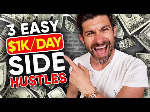 3 NON-Online Side Hustles to Make $1,000/Day (EASY MONEY) [Video]