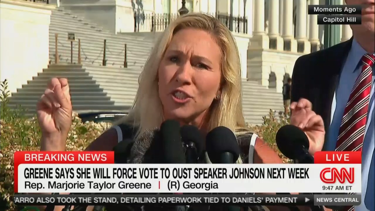 Marjorie Taylor Greene to Seek Ouster of Mike Johnson [Video]