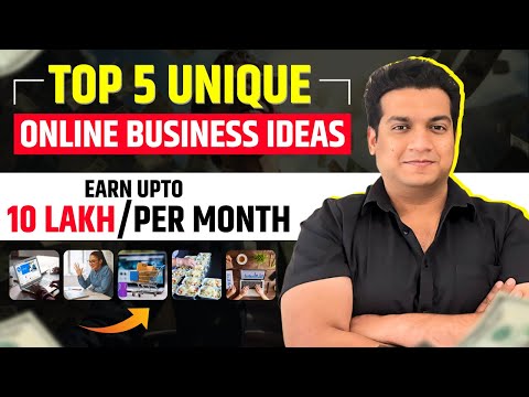 Top 5 Unique Online Business Ideas | Best Business Ideas for Students | Zero Investment Business [Video]