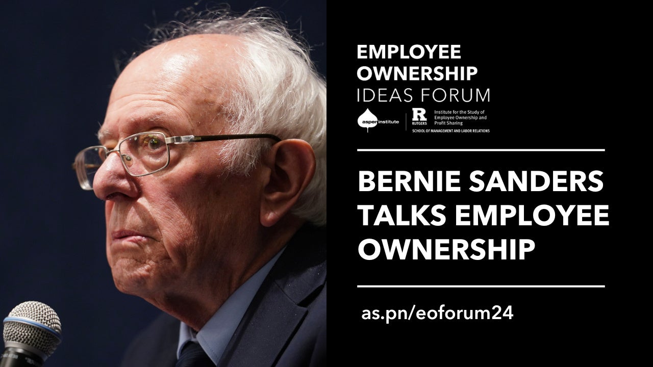Bernie Sanders Talks Employee Ownership at the 2024 Employee Ownership Ideas Forum [Video]