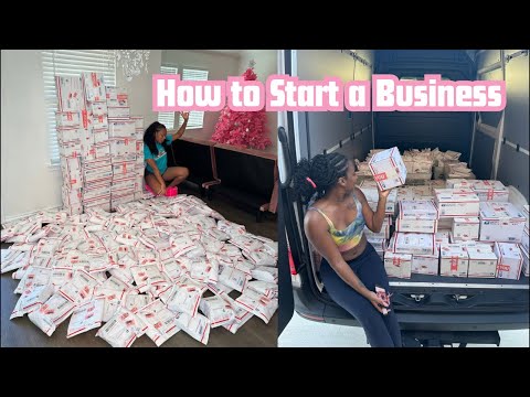 How to Successfully START a business at home! [Video]