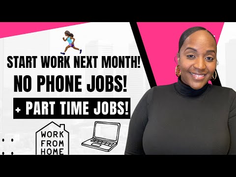 🙌🏾 START WORK IN MAY! NO TALKING ON THE PHONE! + DATA ENTRY & PART TIME WORK FROM HOME JOBS 2024 [Video]