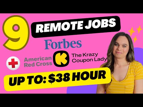 9 Remote Work From Home Jobs Hiring In 2024! Part-Time / Full Time | $15 – $38 Hour | USA & Canada [Video]