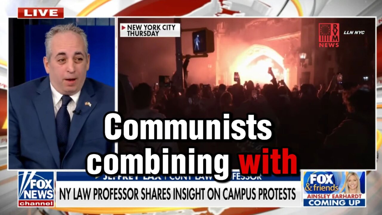 Behind Every Student Protest There Are Marxist Faculty Members [Video]