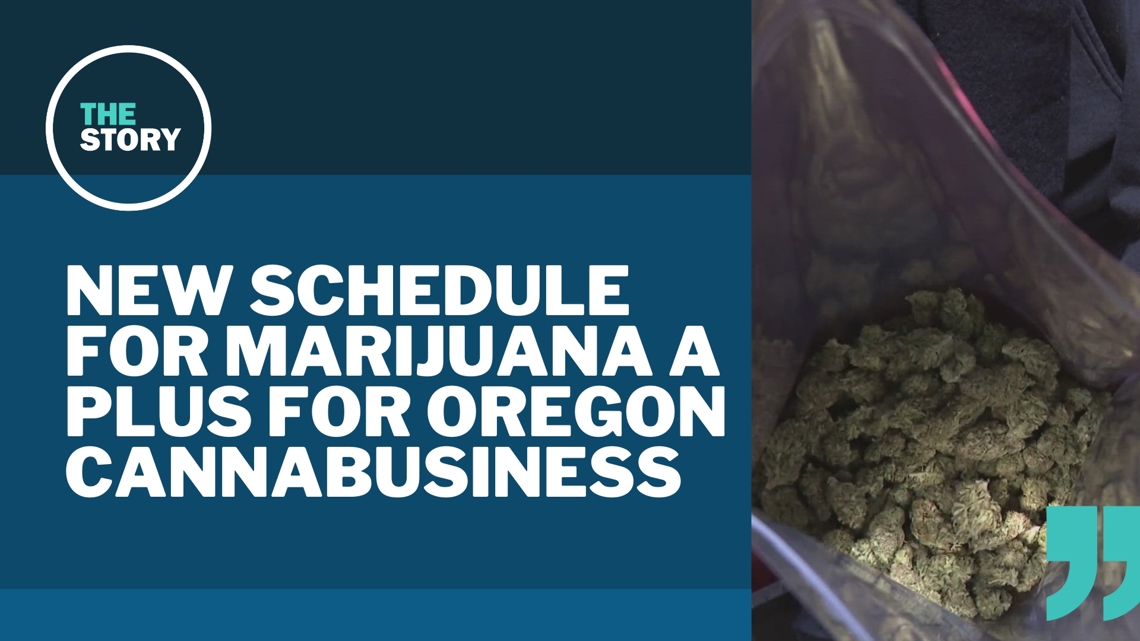 Federal reclassification of marijuana could have positive outcomes even in Oregon, where sale is legal [Video]
