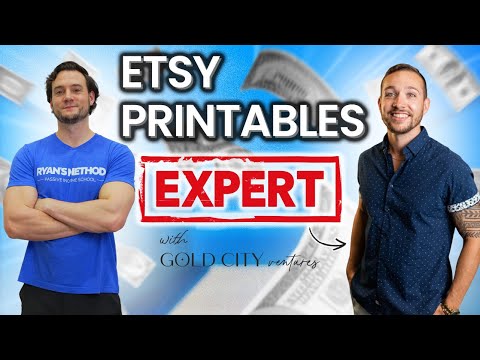 Make $1,000/mo Passive Income Selling Printables on Etsy in 2024 [Video]