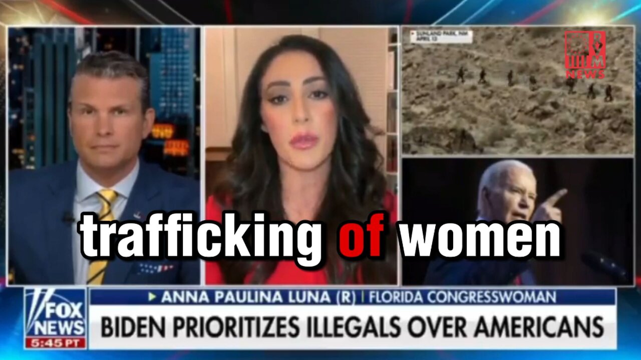 Biden Is Complicit In Child Trafficking, Open Border Backfiring With Hispanic Voters [Video]