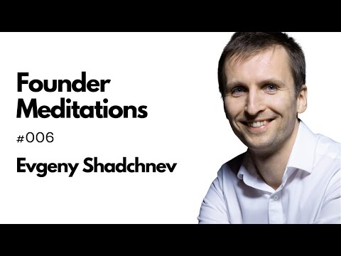 Evgeny Shadchnev: Coaching startup founders on CEO transition and ending suffering [Video]