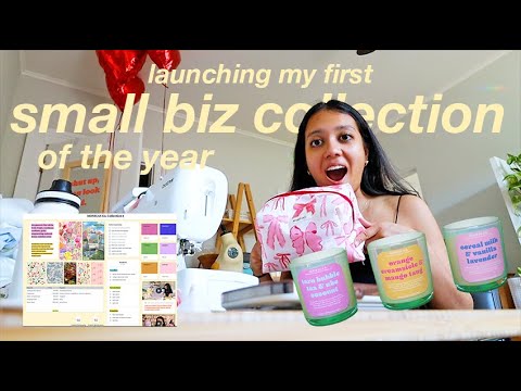 getting organized for my FIRST product launch // my Milanote walk-through, small biz vlog [Video]