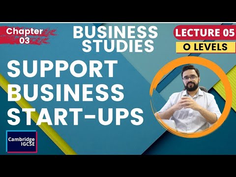 Why Governments Support Business Start-ups | What is a Business Plan | Business Studies | Lecture 05 [Video]
