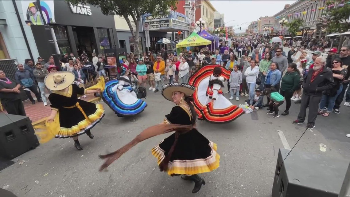 San Diego got a head start on Cinco de Mayo celebrations in the Gaslamp [Video]