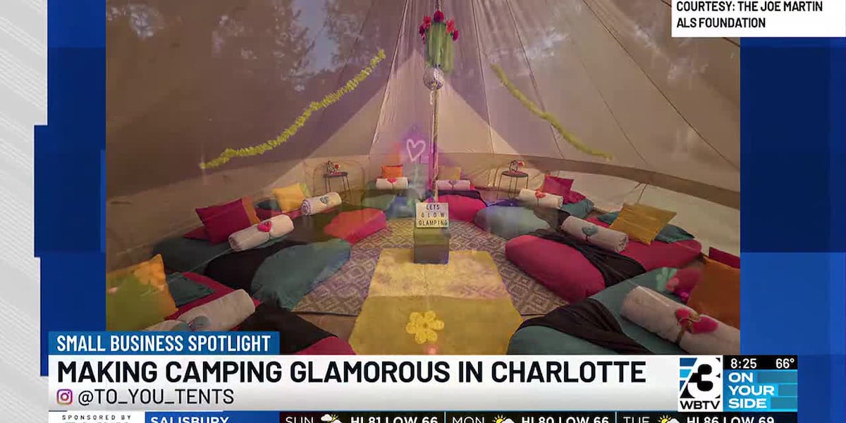 Small Business Spotlight: Glamping with To You Tents [Video]