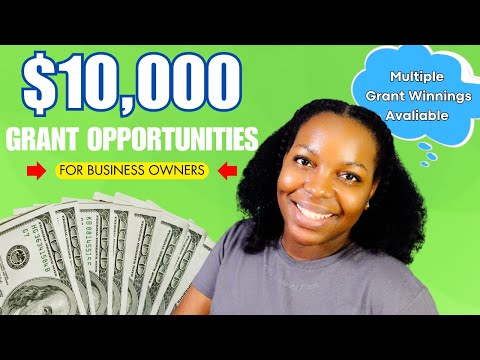 $10K Grants for SMALL BUSINESS OWNERS in May | Multiple Grant Winnings [Video]