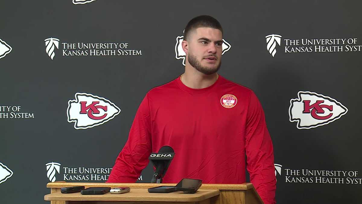 4th round pick TE Jared Wiley talks at Chiefs rookie minicamp [Video]