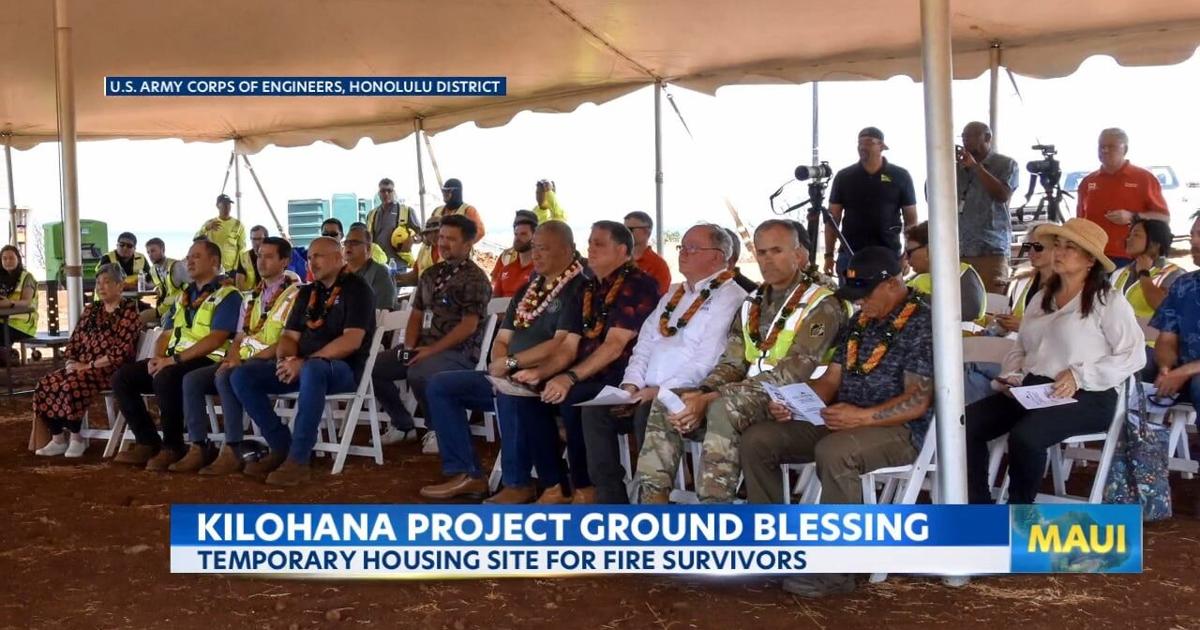 Construction begins on Lahaina housing site | News [Video]