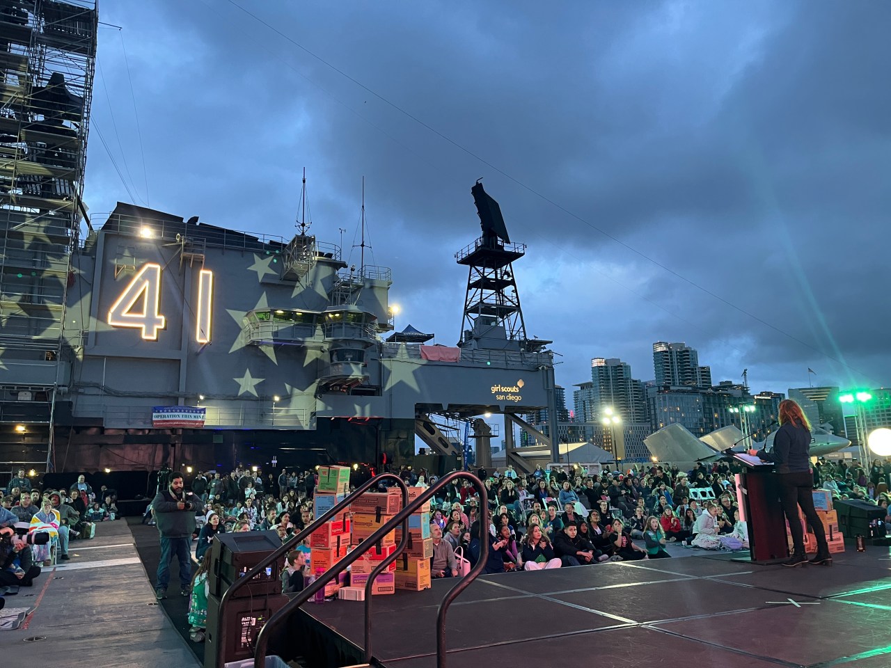Girl Scouts San Diego celebrates 23 years of Operation Thin Mint with Sendoff and Family Festival aboard USS Midway Museum [Video]