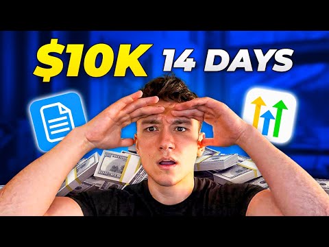 Grow An Agency to $10k In LESS Than 14 Days! 🎯 (Step-By-Step) [Video]