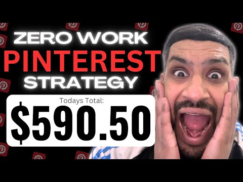 Literally The FASTEST & EASIEST Way To Make Up To $500/Day With Pinterest affiliate Marketing [Video]
