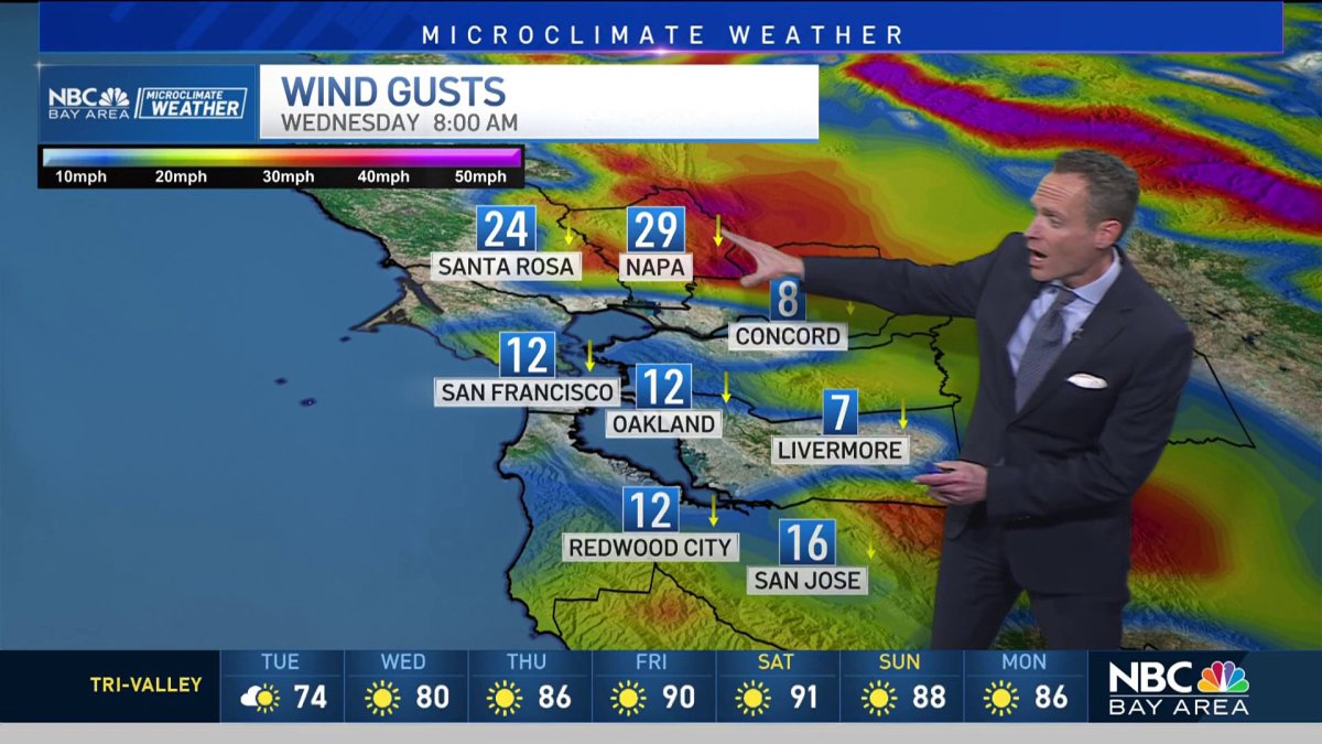 Chilly start as temps jump into the 80s week  NBC Bay Area [Video]