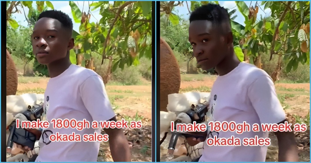 Young Ghanaian Okada Rider Opens Up About His Work: “I Make GH1,800 A Week” [Video]