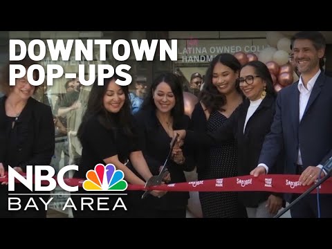 San Jose opens pop-up shops for small businesses [Video]