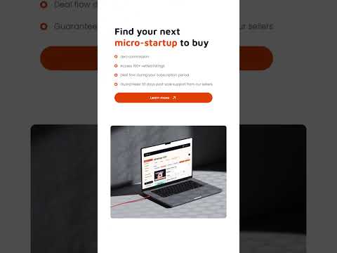 This Secret Marketplace lets you Buy or Startups effortlessly [Video]