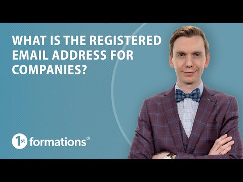 What is the registered email address for companies [Video]