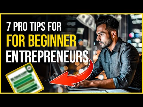 7 Pro Tips for Beginner Entrepreneurs - Finance Frontier [Video]