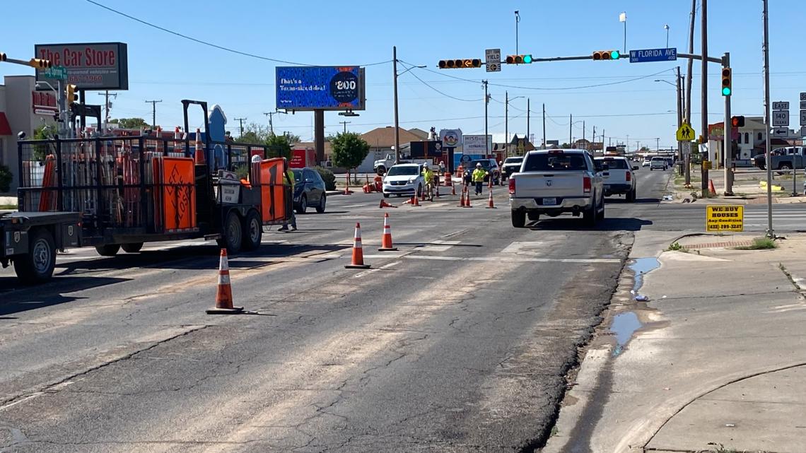 Truck mishap limits traffic to one lane each way on Big Spring Street in Midland, TX [Video]