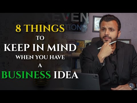 What you MUST DO before starting a Business? [Video]