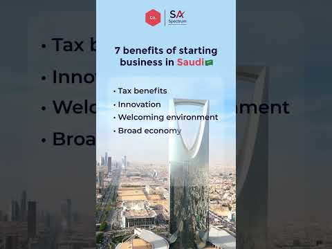 7 benefits of starting a business in Saudi Arabia [Video]