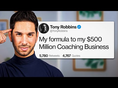 How Tony Robbins Grew His Coaching Business to $500 Million [Video]