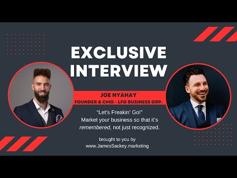CMO Interview with Joe Nyahay of LFG Business Group [Video]