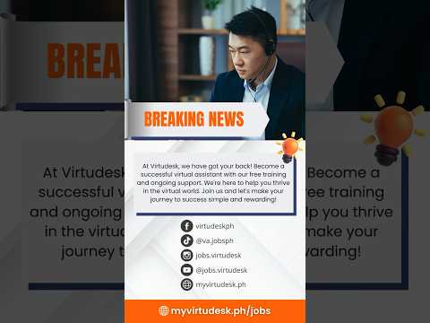 Breaking News! Unlock Your Potential with Our Free Training and Support! | Virtual Assistant Jobs [Video]