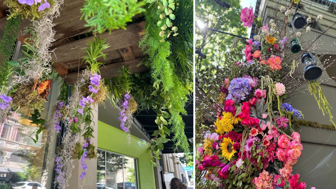 Portland Bloom Tour: List of flower installations, map [Video]