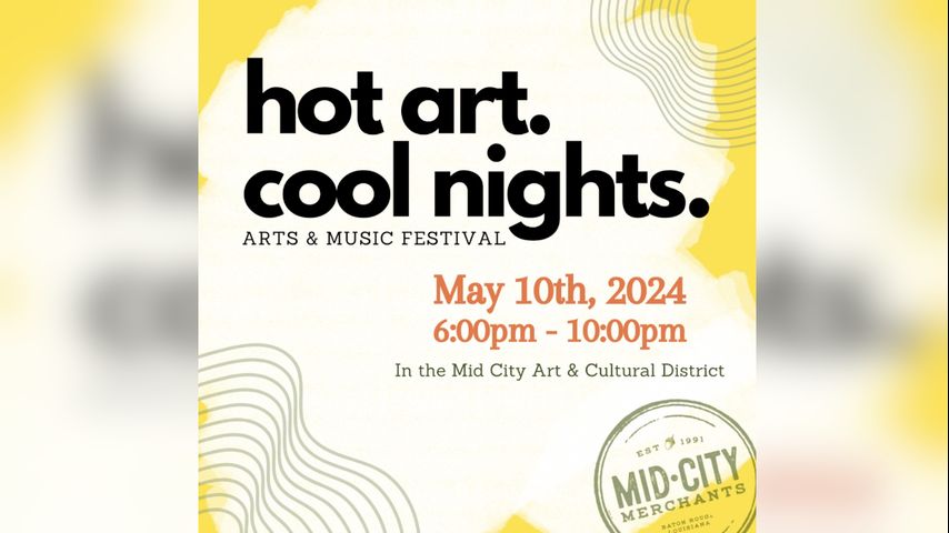 Hot Arts, Cool Nights returns to Mid-City with local artists, vendors, businesses [Video]