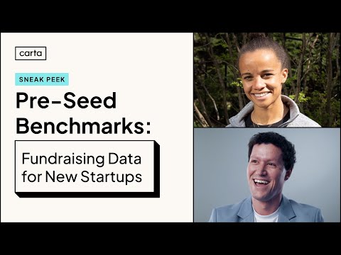 Pre-Seed Benchmarks: Fundraising Data for New Startups [Video]