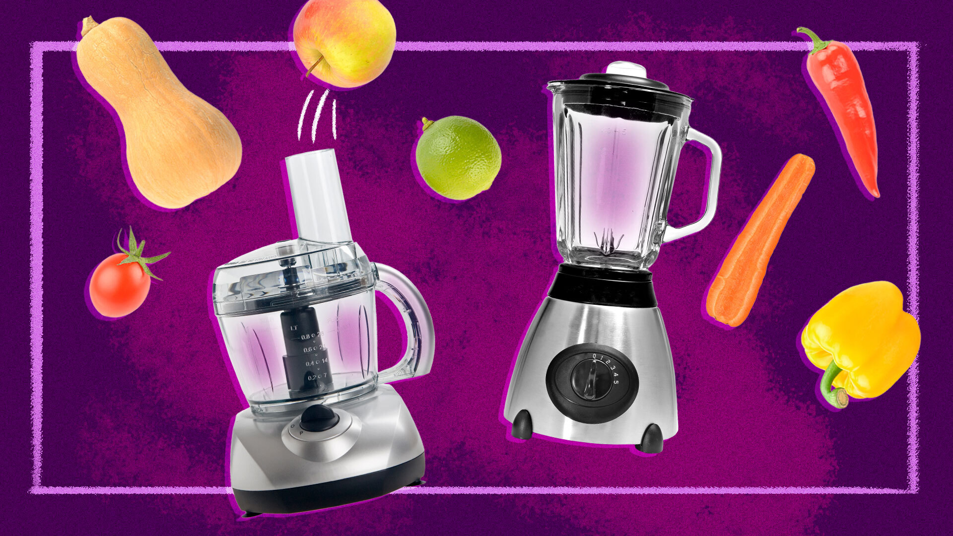 When to Use a Blender Versus a Food Processor [Video]